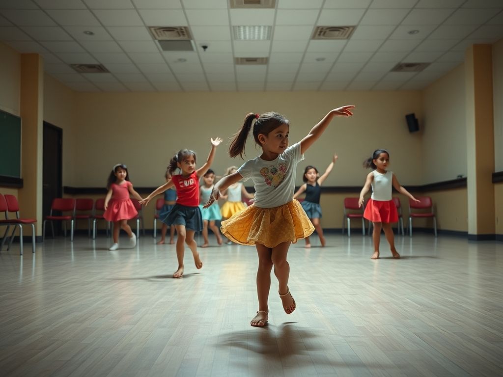 Contratar aulas de dança para crianças