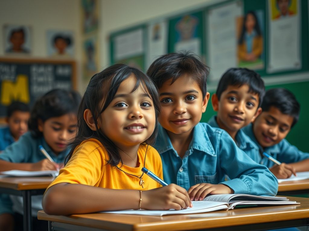 Matricular criança em escola bilíngue